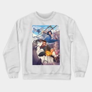 Bioshock Infinite - Elizabeth, Booker DeWitt, and Songbird Crewneck Sweatshirt